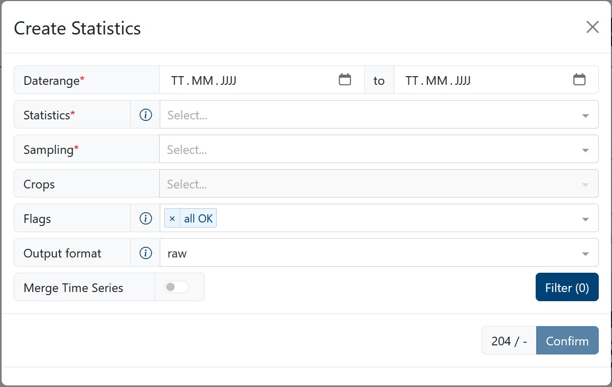 Analysis Service interface